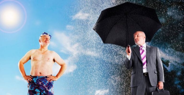 Week-end : temperature sui 20°C, ma pioggia insistente