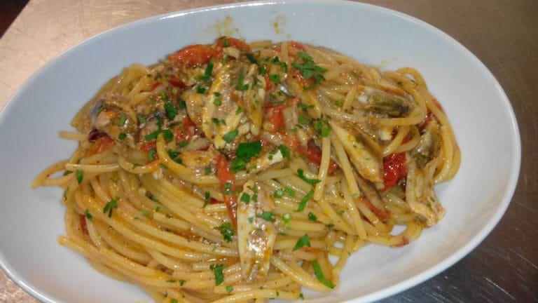 Spaghetti con le alici