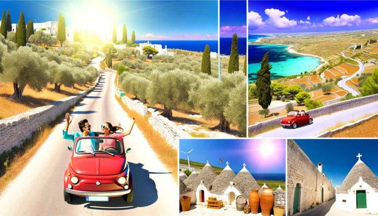 Vacanza in Puglia con l’auto a noleggio: 5 luoghi da vedere