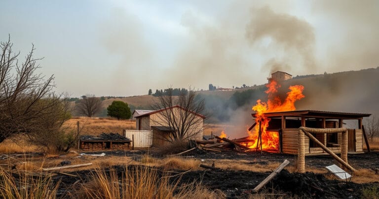 Incendi dolosi in Salento: colpita azienda agricola e braceria a Gallipoli
