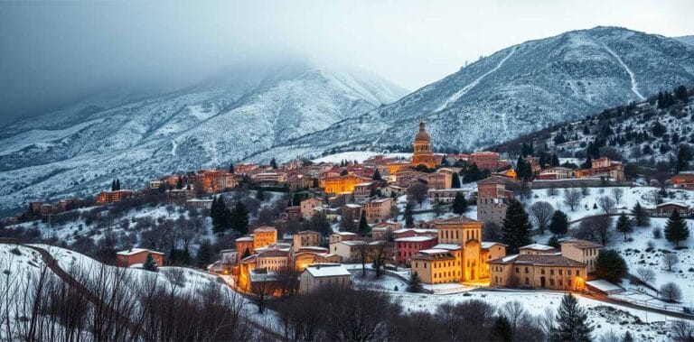 Neve sui Monti Dauni: Città e Scuole in Allerta nella Provincia di Foggia