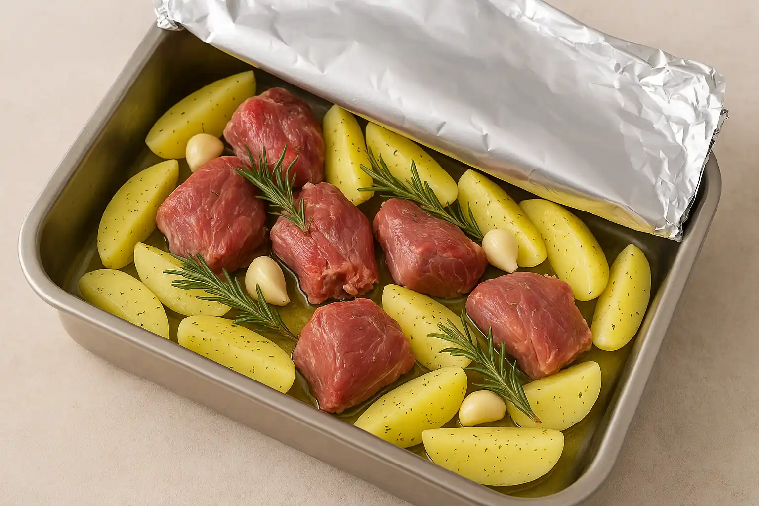 cottura agnello con patate pugliese