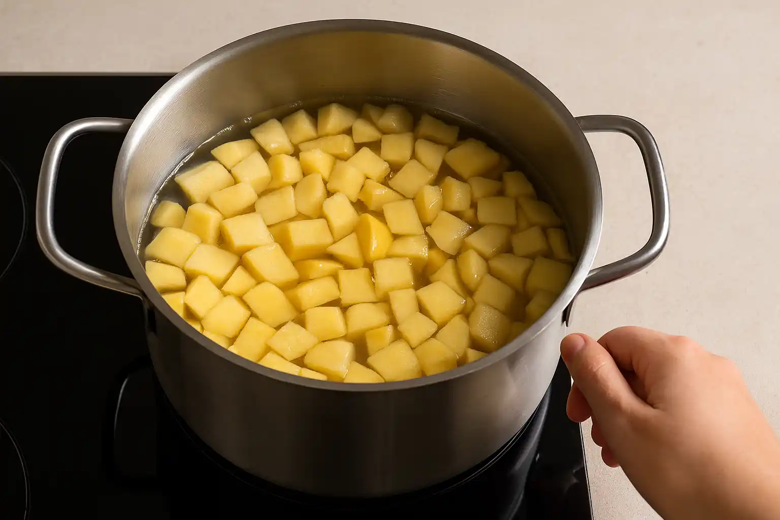 Pre-cottura delle meletocogne