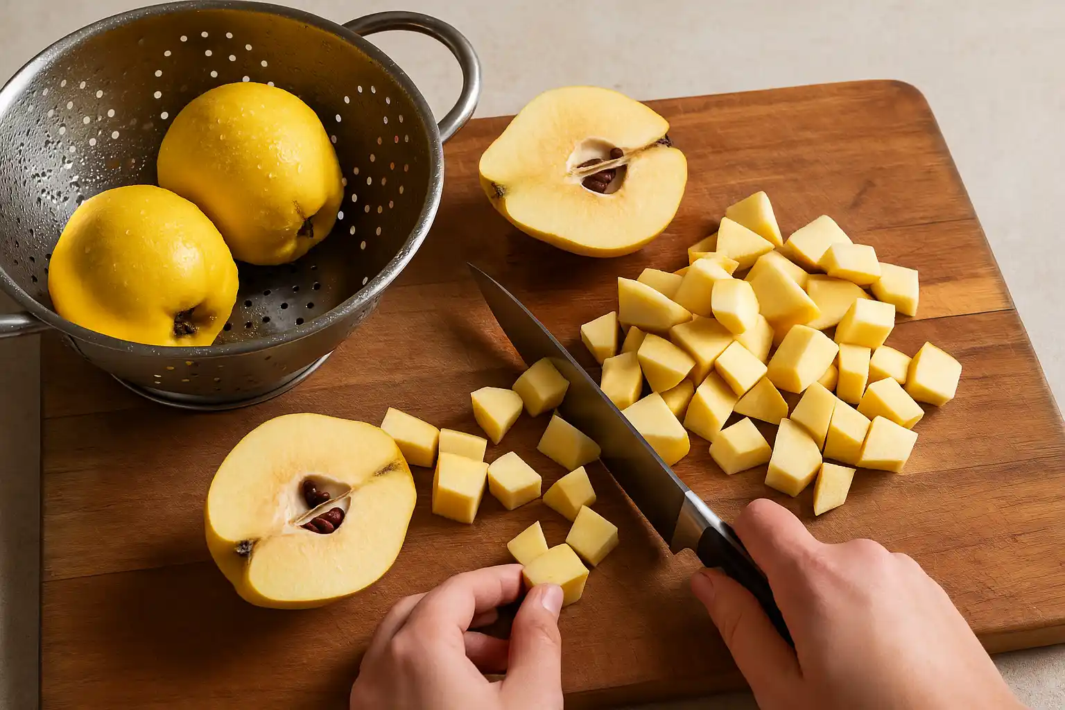 Pulizia e taglio delle melecotogne