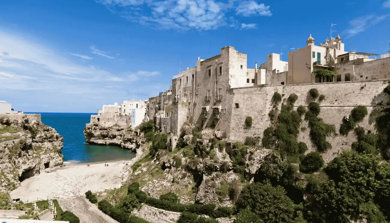 spiagge di Polignano a Mare