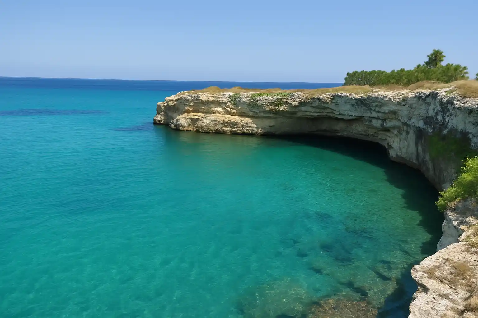 Cala di Grotta Monaca ad Otranto