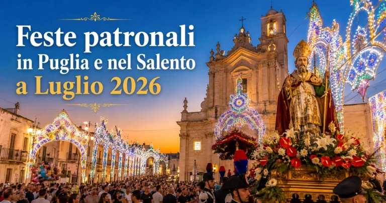 Feste patronali in Puglia e nel Salento a Luglio 2026