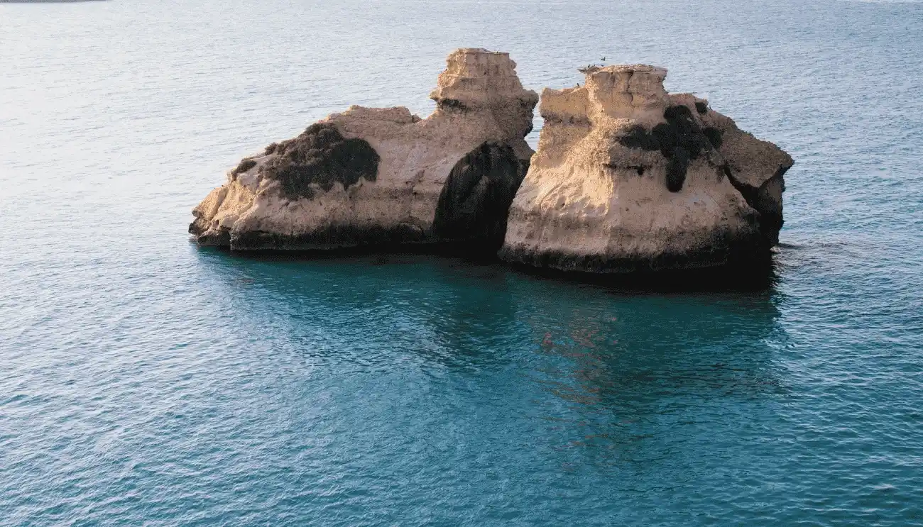 faraglioni della torre dell'orso