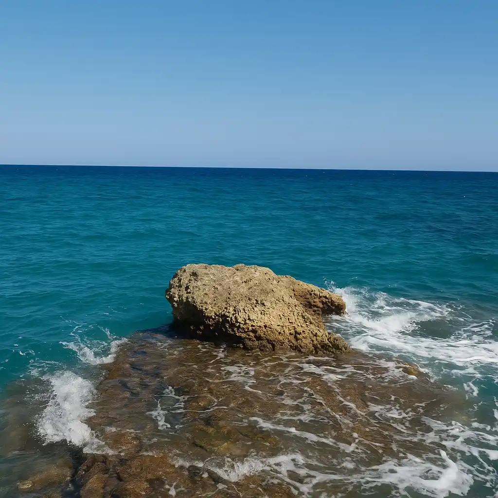 mare della Cala di Grotta Monaca