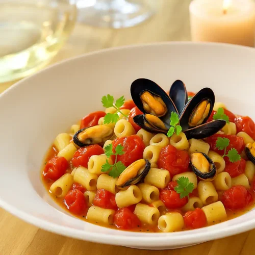 tubettini con cozze ricetta tarantina