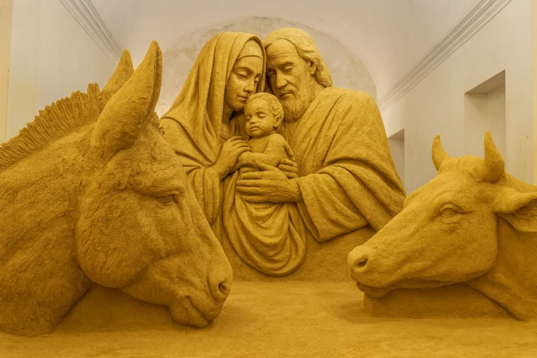 Presepe di Sabbia a Scorrano 2025 “Sand Navity”: Luce e Pace