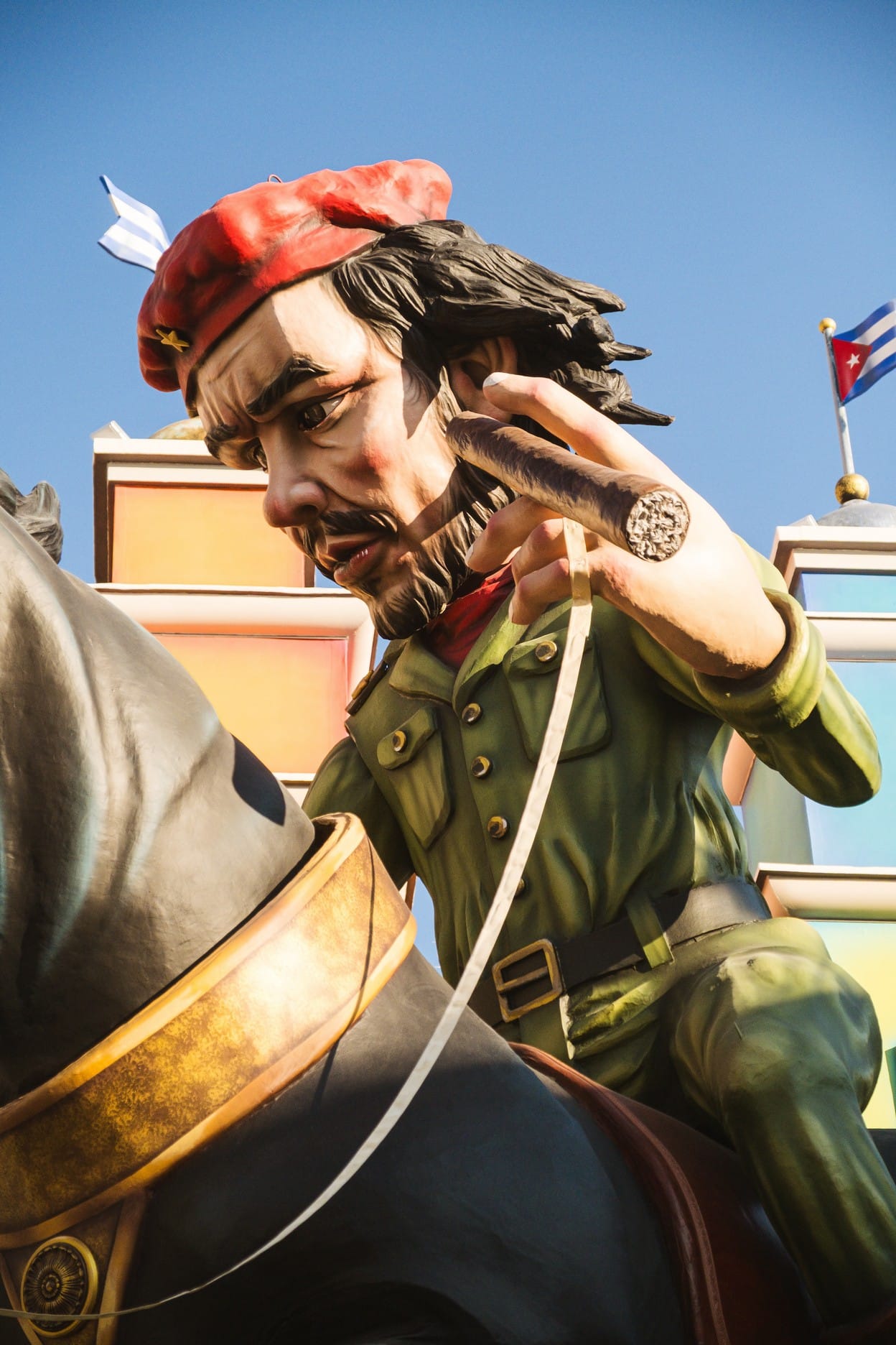 Carro Che Guevara dell'edizione del 2025 - Credit: Sito ufficiale del carnevale di Putignano