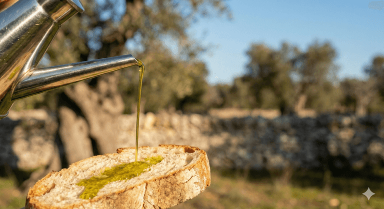 Olio di olive biologico pugliese