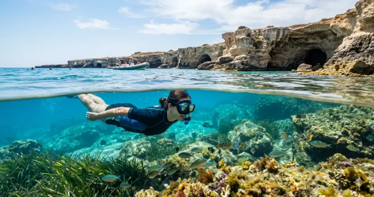 snorkeling salento