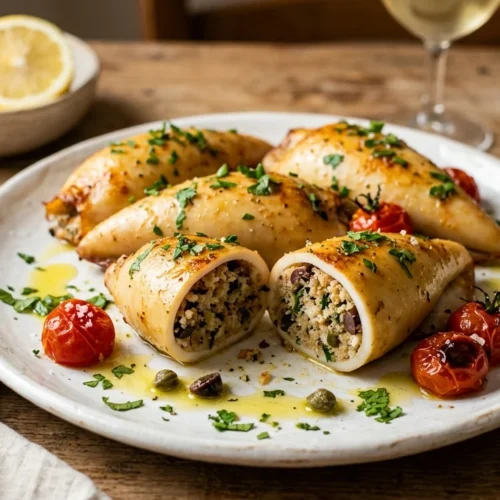 calamari ripieni ricetta