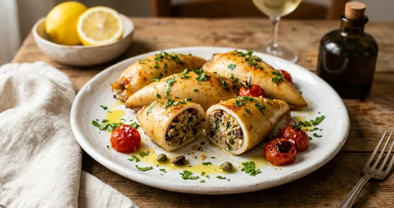 calamari ripieni ricetta