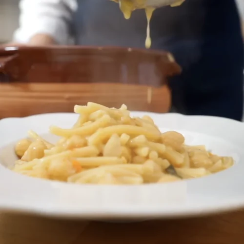 Pasta e ceci pugliese